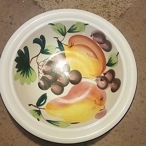 Pizzato Handmade Ceramic Serving Fruit Bowl
